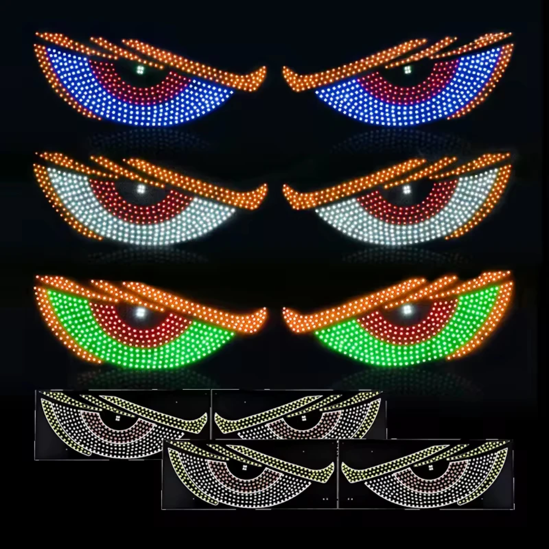 CAR DEMON EYES LIGHTS