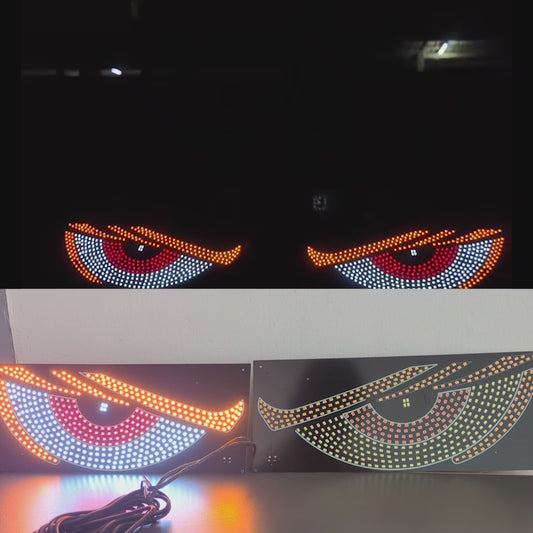 CAR DEMON EYES LIGHTS
